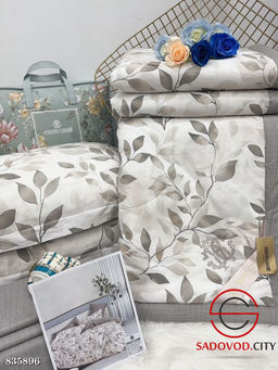 Комплект постельного белья с готовым одеялом