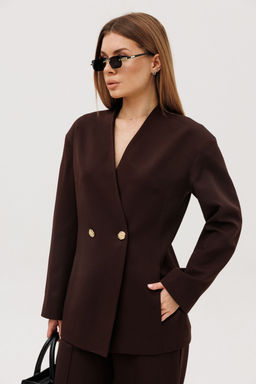 Костюм AmberA 2132-1 шоколад фото 5