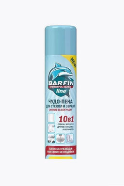 BARFIN ср-во д/стекол и зеркал 300мл "Чудо-пена с ароматом апельсина"