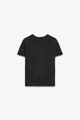 FADED SHORT SLEEVE T-SHIRT - Zara фото 19