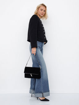 Сумка 8360F black Polina&Eiterou