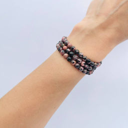 Бусины для украшений из Родонита - Радуга самоцветов фото 2