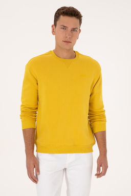 Erkek Sar_ Basic Sweatshirt