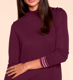 Блузка, малиновая - Ashley brooke фото 5