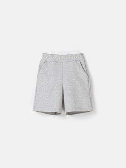 Шорты бермуды Серый меланж