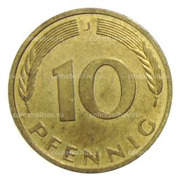 10 пфеннигов 1993 года J Германия