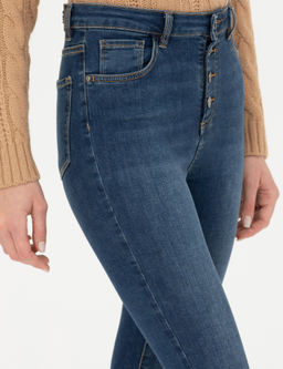 Koyu _ndigo Skinny Fit Jean Pantolon