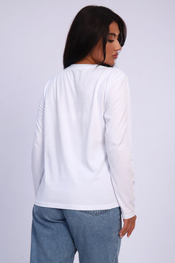 Футболка 55062 с дл. рукавом - Натали фото 11