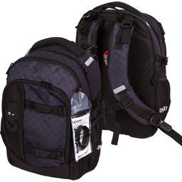 Рюкзак молодежный 39x28x20 см, deVENTE Ergo 18L Super Spy, отделение для ноутбука, эргономичная спинка, для мальчика