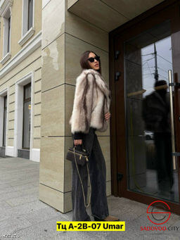 Шуба искусственная женская