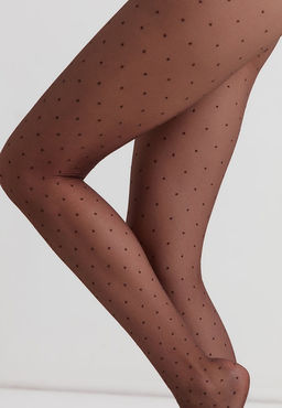 Колготки женские Conte Fantasy DOTS (48/12) - bronz - Conte elegant фото 6