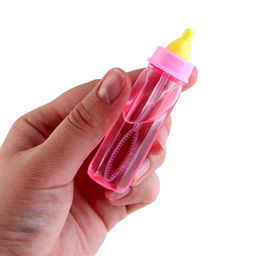 Цена за 24 шт. Мыльные пузыри нелопающиеся Бутылочки 8,6 2,1 см, МИКС