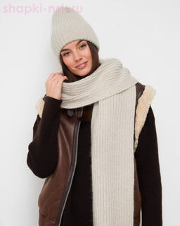 797 KWH Комплект женский (колпак+шарф) (56-58)