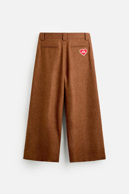 WIDE-LEG TROUSERS X HARRY LAMBERT - Zara фото 8