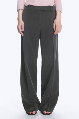 Pantalones de traje de tiro bajo - H&m фото 4