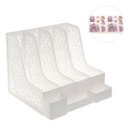 Лоток для бумаг deVENTE Universal, 7 отделений, белый, 32.5×30.4×26.3 см