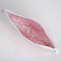 Цена за 2 шт. Косметичка-пенал PVC на молнии Цветы - Nazamok фото 3