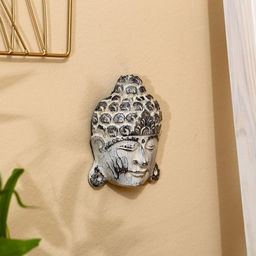 Сувенир «Голова Будды», 15 см, дерево албезия