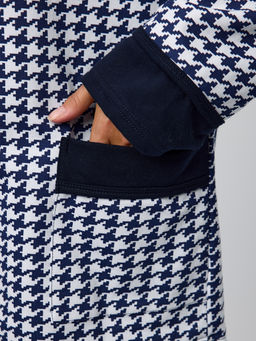 Пижама женская из футера Салли синий - Амадэль фото 18