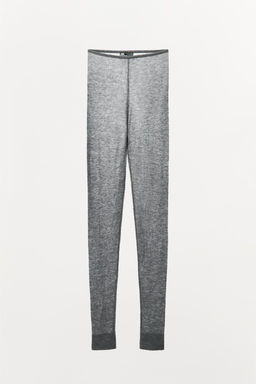 100% WOOL LEGGINGS - Zara фото 5