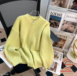 Теплый вязаный кардиган на замке - Bruno фото 6