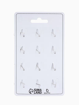 Цена за 12 шт. Брошь-оберег «Пёрышко с глазиком», МИКС