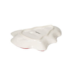 Блюдо керамическое Доляна Дедушка Мороз, 21,417,92,7 см, цвет красный фото 4