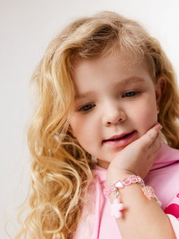 ACOOLA / Браслет детский Bryson светло-розовый  фото 5