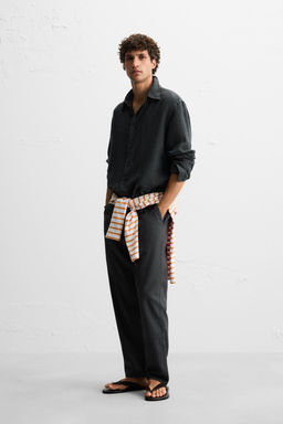 100% LINEN SHIRT - Zara фото 4