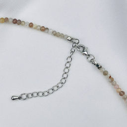 Чокер из Бразильского агата с Селенитом 38 см +