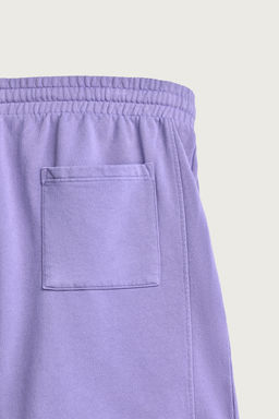 BERMUDA JOGGER B?SICA LAVADA / Morado - Zara фото 10