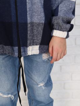 ТД030 Толстовка Дели 2 с капюшоном (синий) - Милаша фото 3