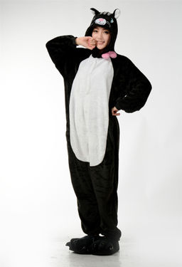 Пижама кигуруми Черная кошка