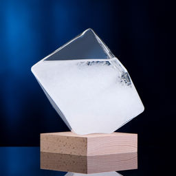 Барометр- штормгласс TAKE IT EASY «Куб», 10×10 см