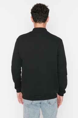 TRENDYOL MAN Ekru Regular/Normal Kesim Bal?kc? Yaka Ici Polar/S?cak Tutan Nak?sl? Sweatshirt TMNAW22SW0718 - Trendyolmilla фото 13