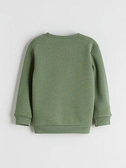Bisiklet Yaka Uzun Kollu Erkek ?ocuk Sweatshirt - Waikiki фото 2