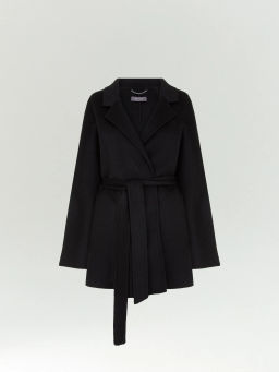 EMKA / Полупальто-халат из шерсти фото 5