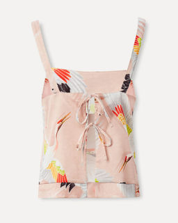 Домашняя блузка-топ с завязками - Deseo фото 7