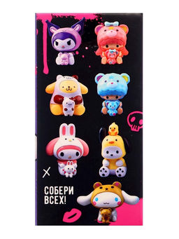 Игрушка - сюрприз Funny Box Весёлые друзья, фигурка, карточка, наклейки - Woow toys фото 5