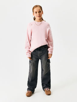 ACOOLA / Джинсы для девочек Vimm серый