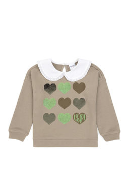 K_z _ocuk A__k Haki Sweatshirt - U.s. polo assn фото 3