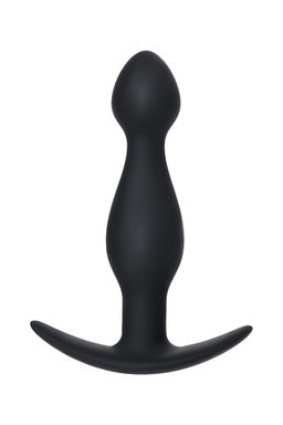 Анальная пробка A-Toys by TOYFA Veres, размер S, cиликон, черный, 11,5 см