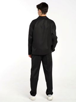 Черные школьные брюки для мальчика Mooriposh, модель 0914 фото 9