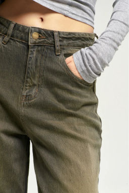 Джинсы RELAXED Washed Brown - Erist store фото 4