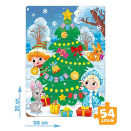 Набор пазлов для творчества Новый год - Puzzle time фото 4