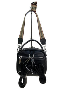 Женская сумка-рюкзак из искусственной кожи, цвет черный