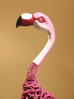 Сувенир плетёный «Фламинго», 27×13×100 см