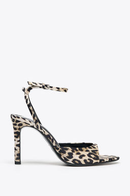 ANIMAL PRINT SANDALS - Zara фото 14