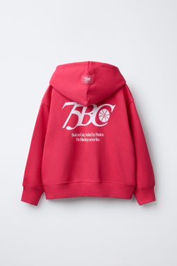 SLOGAN HOODIE AND BERMUDA SHORTS SET - Zara фото 3