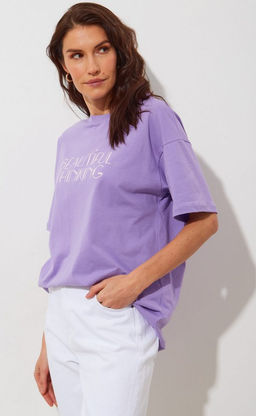 Футболка F312-03-762 lilac - Fine joyce фото 3